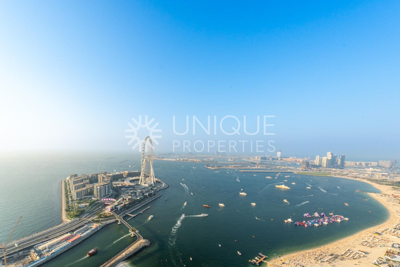 Exclusive | Above 40th Floor | Full Sea View | R2E