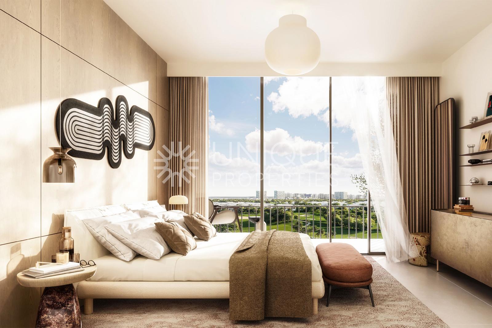 Premium 1-Bed | Balcony | Golf Views