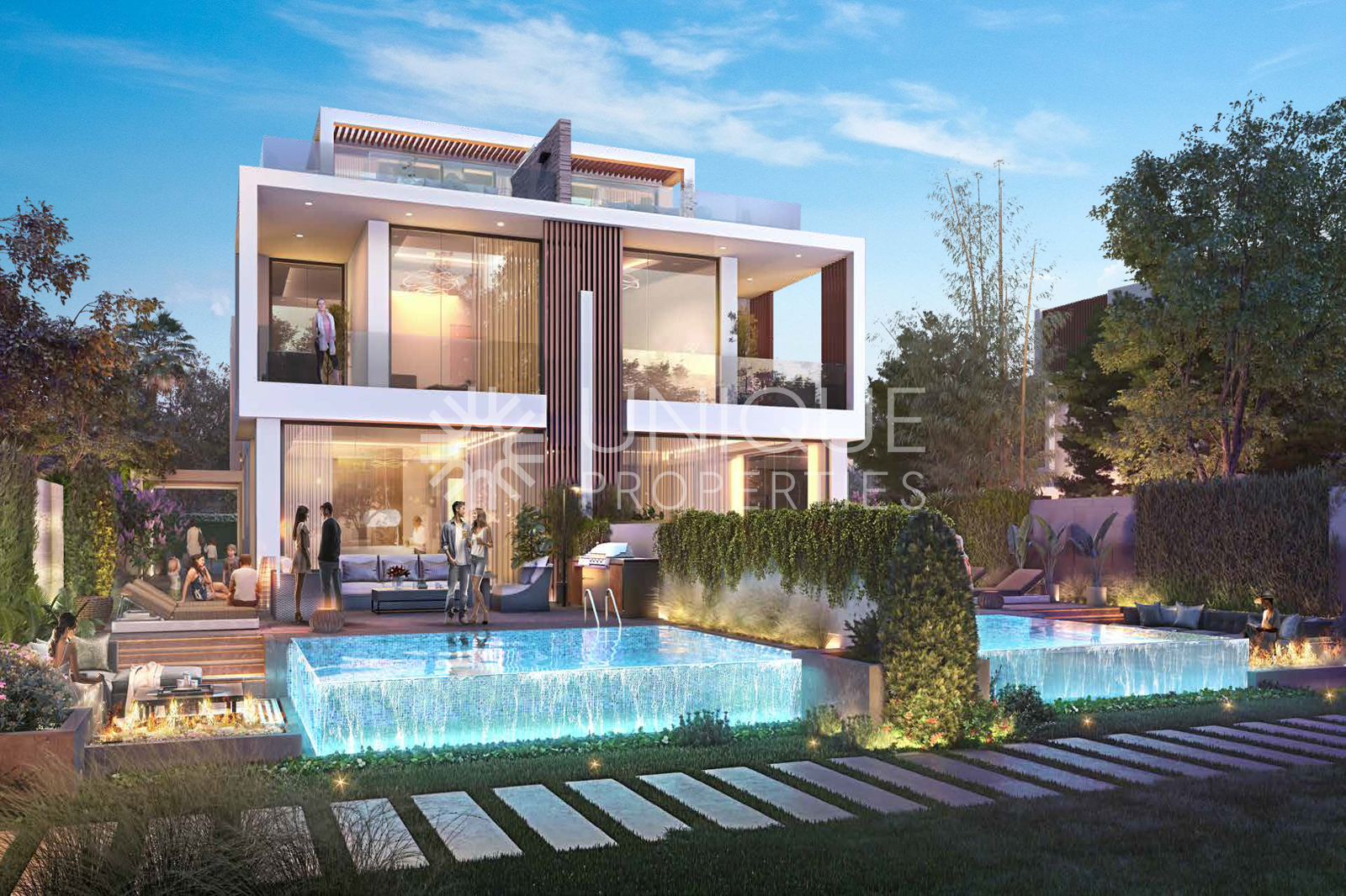 Twin Villa | Spacious 5-BDR | Lagoon Facing