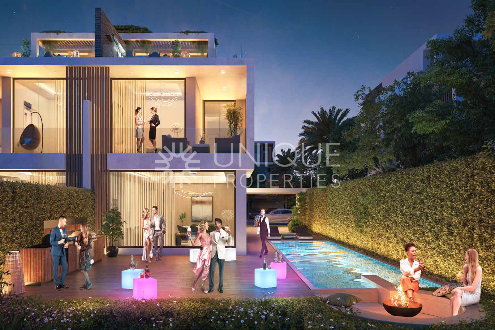 Twin Villa | Spacious 5-BDR | Lagoon Facing