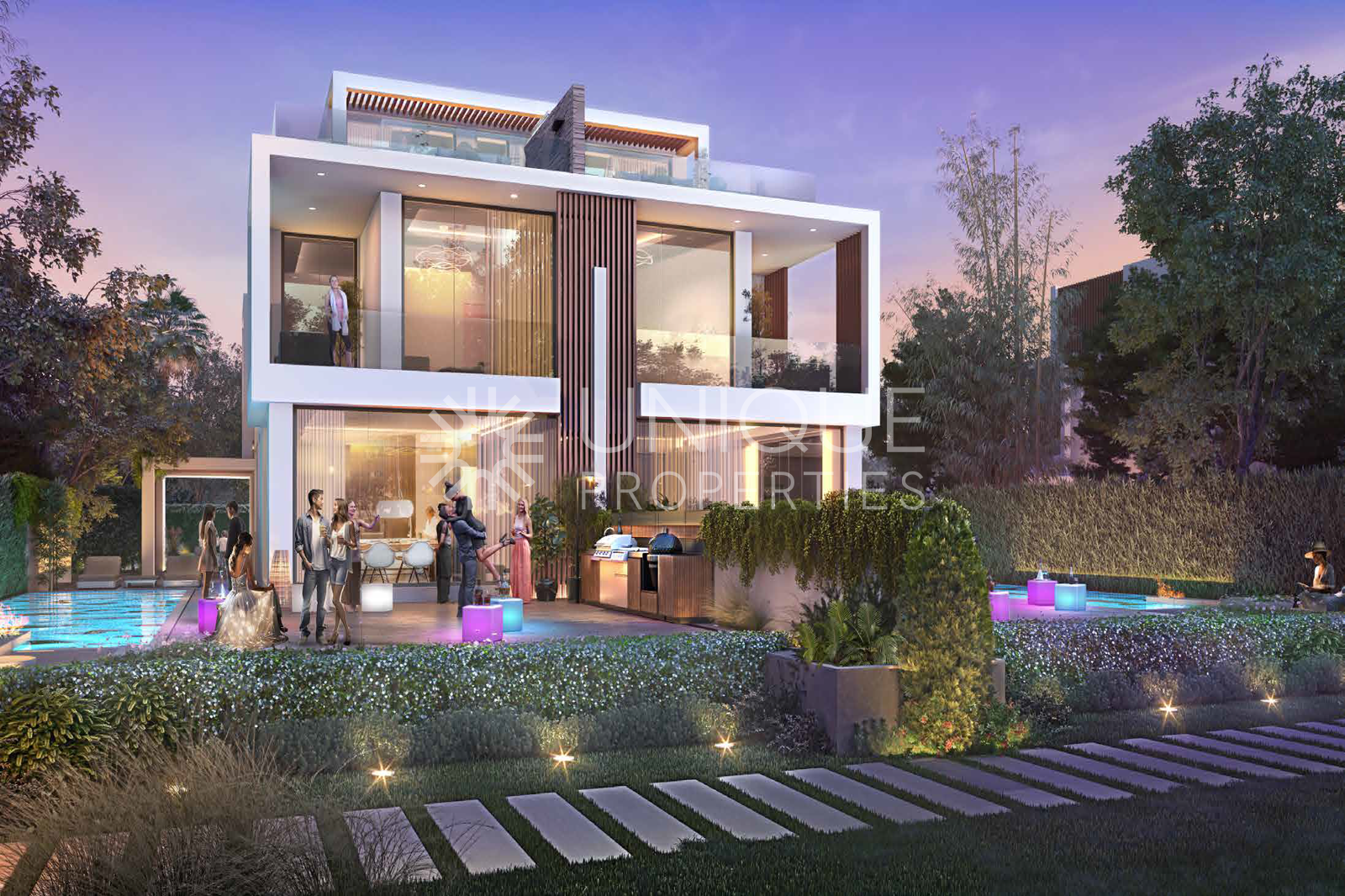 Twin Villa | Spacious 5-BDR | Lagoon Facing