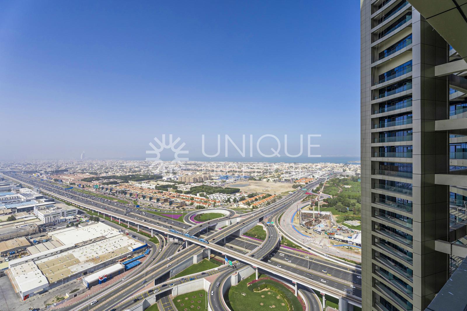 Luxury 3BR | High Floor | Panoramic Dubai Views