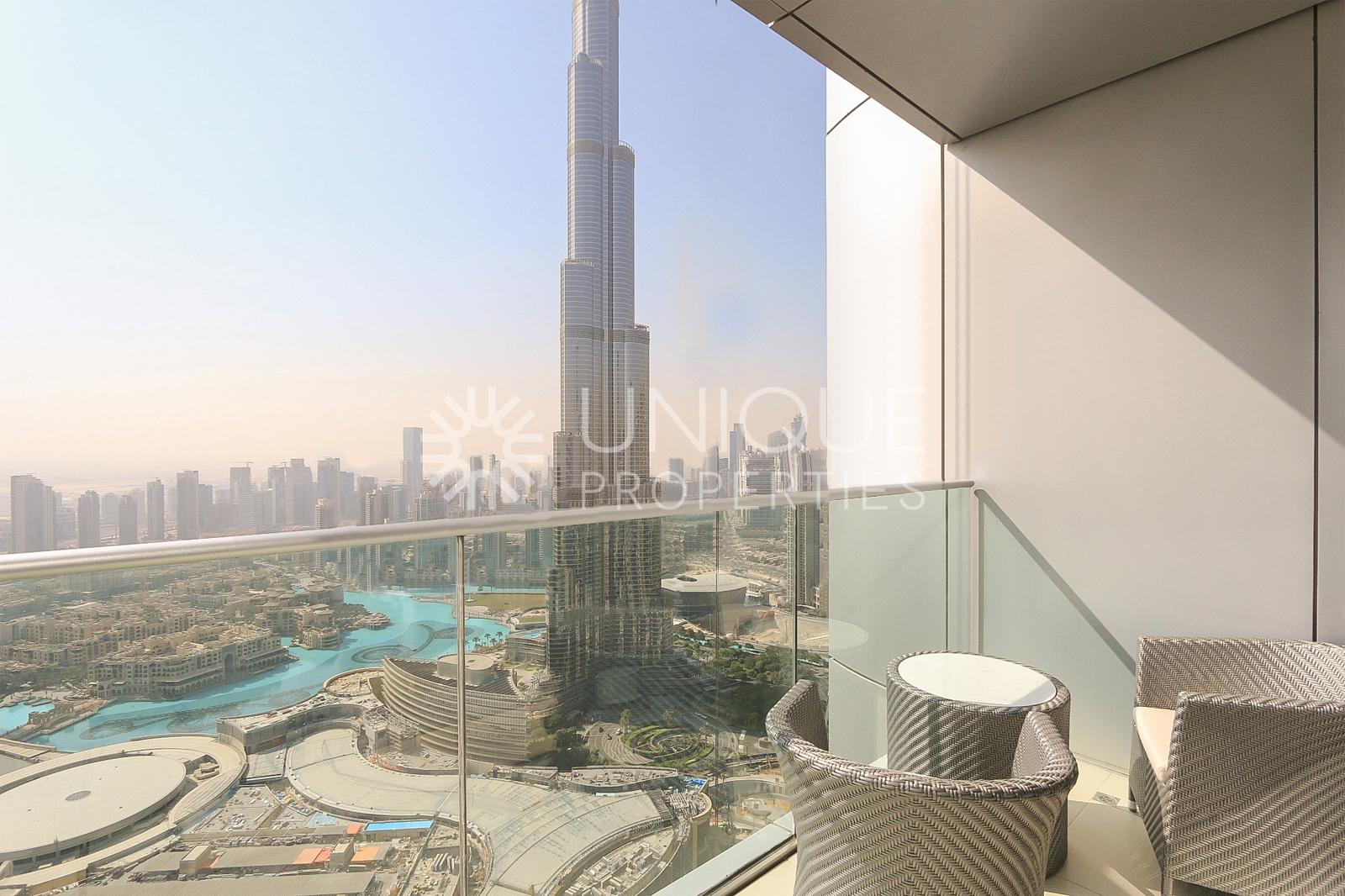Burj Khalifa View | Fully Furnished | Vacant