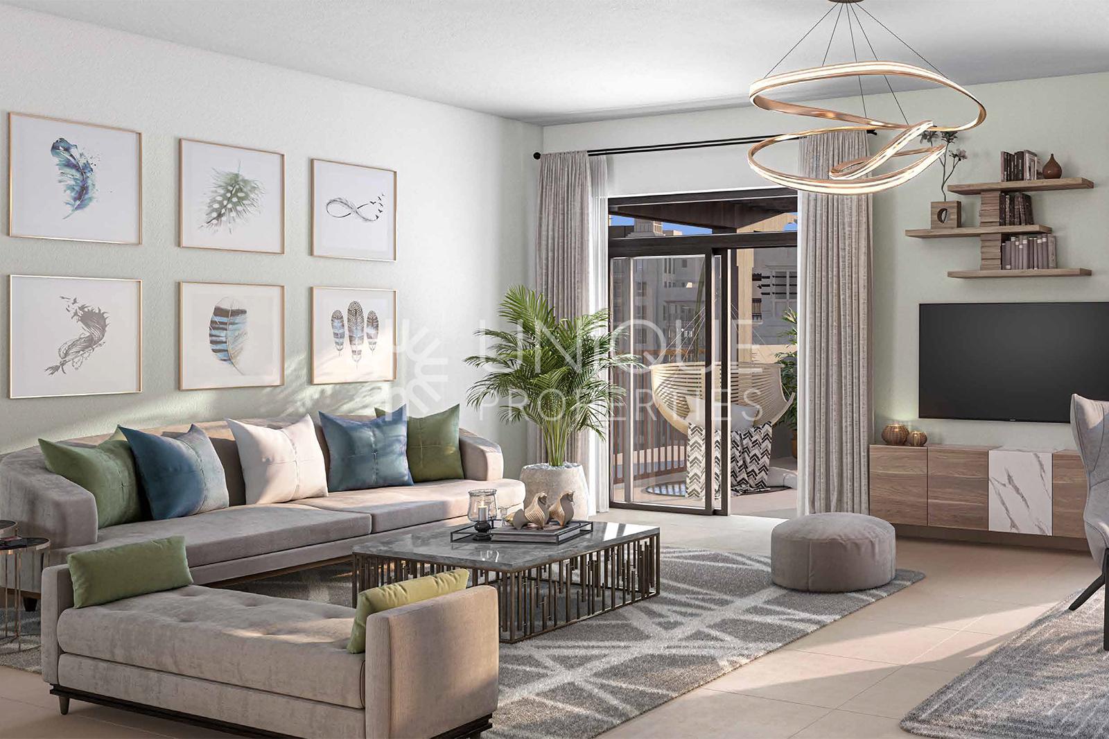 2BDR + Maid | Premium Finishings | Community View