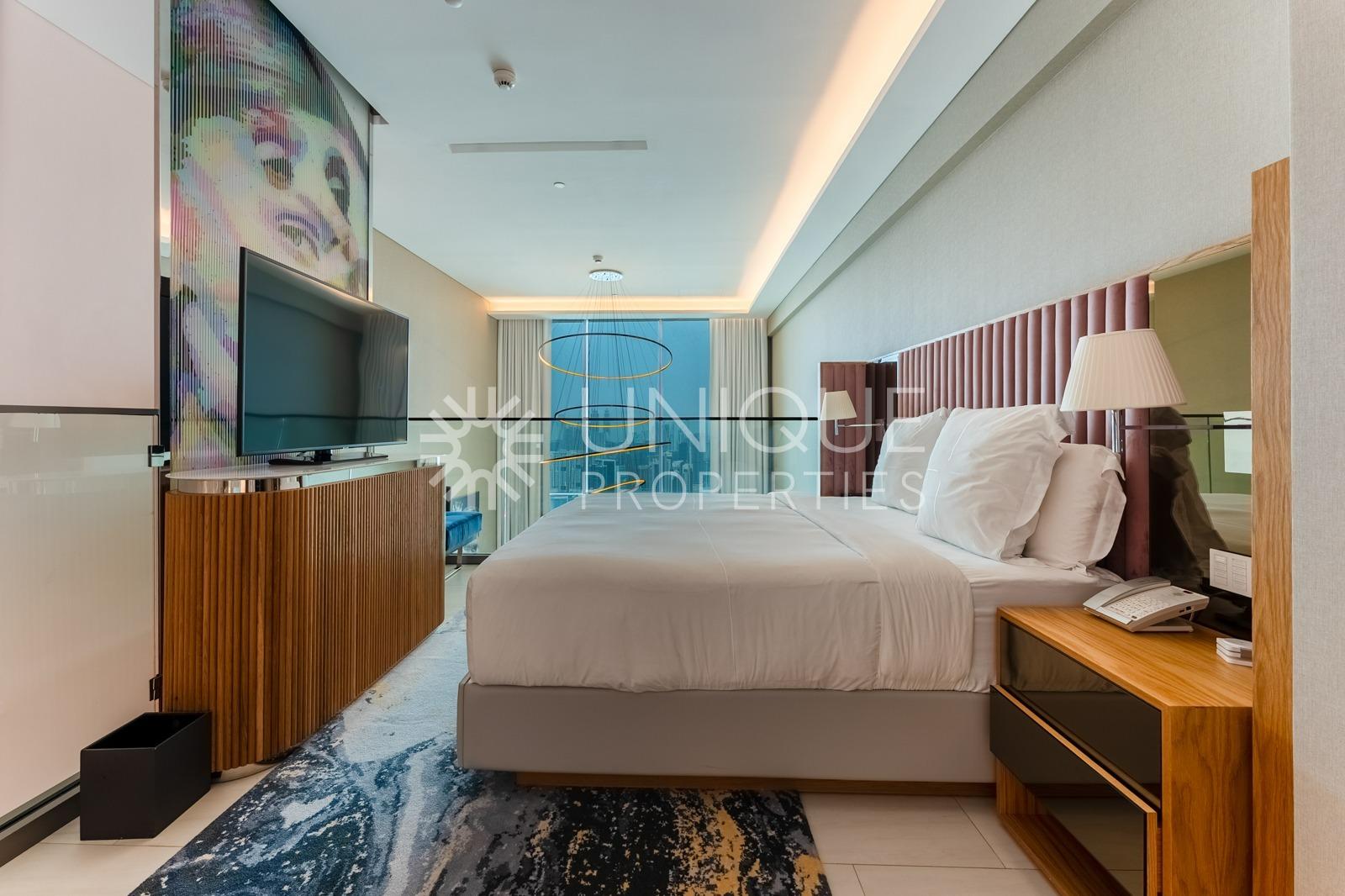 High Floor 1Bed Loft | Burj View | Fully Furnished