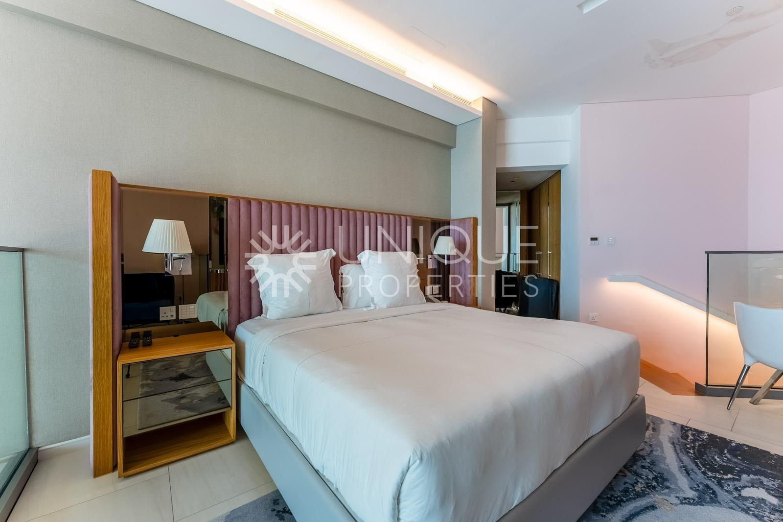 High Floor 1Bed Loft | Burj View | Fully Furnished