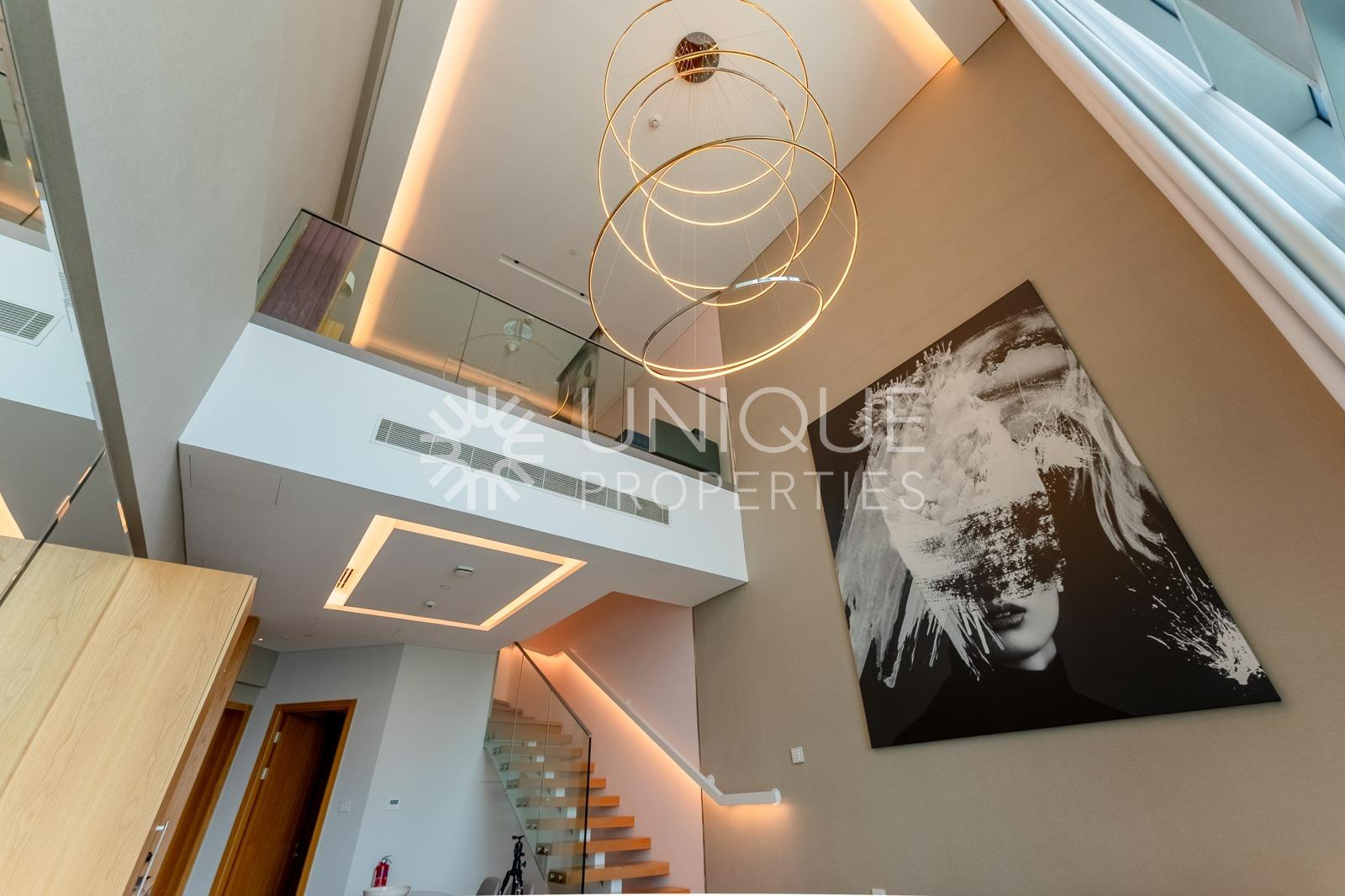 High Floor 1Bed Loft | Burj View | Fully Furnished