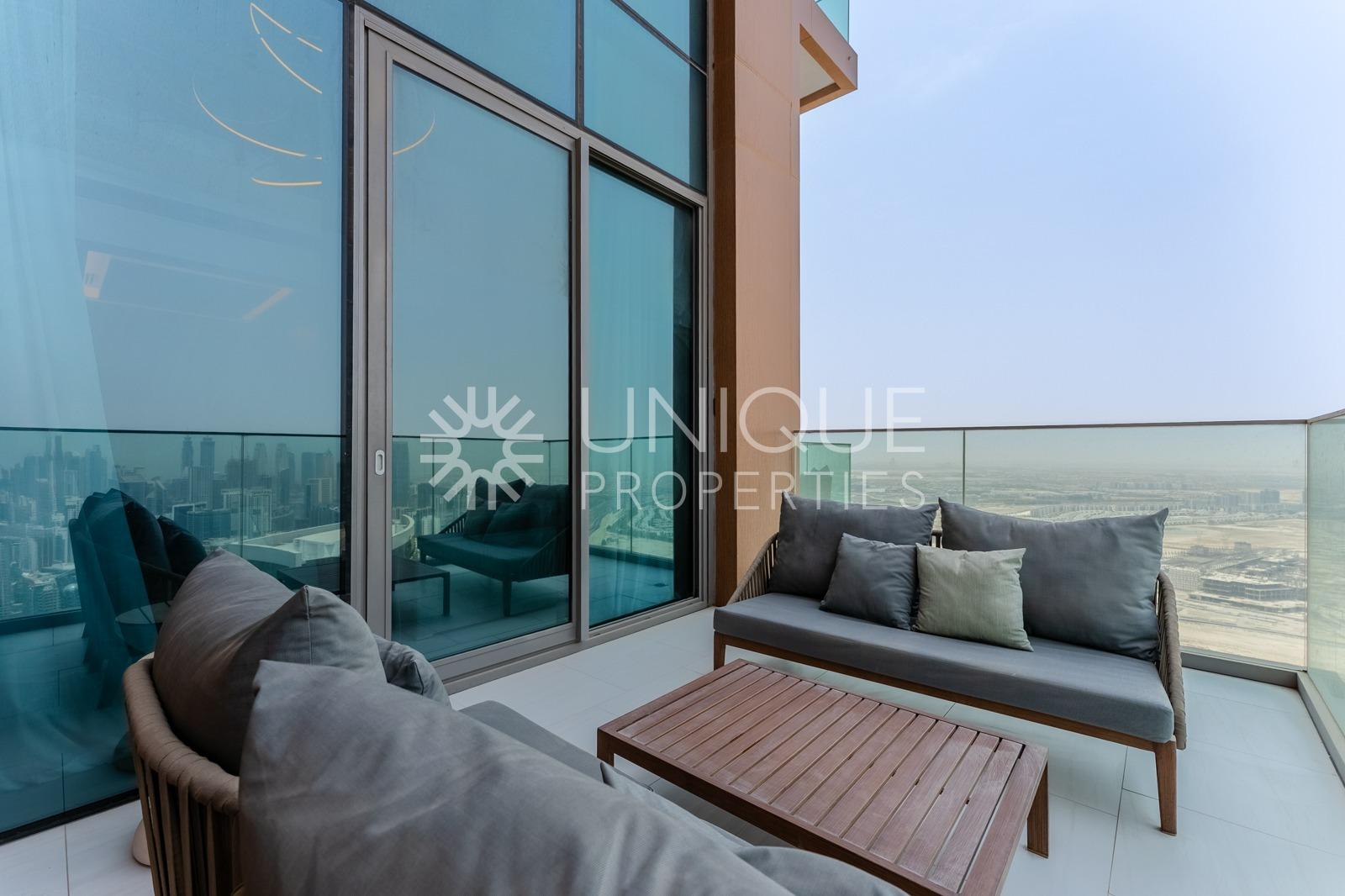 High Floor 1Bed Loft | Burj View | Fully Furnished