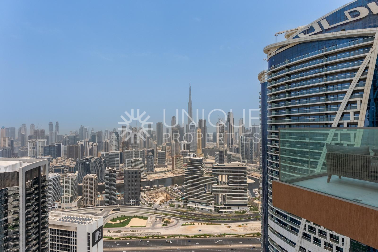 High Floor 1Bed Loft | Burj View | Fully Furnished