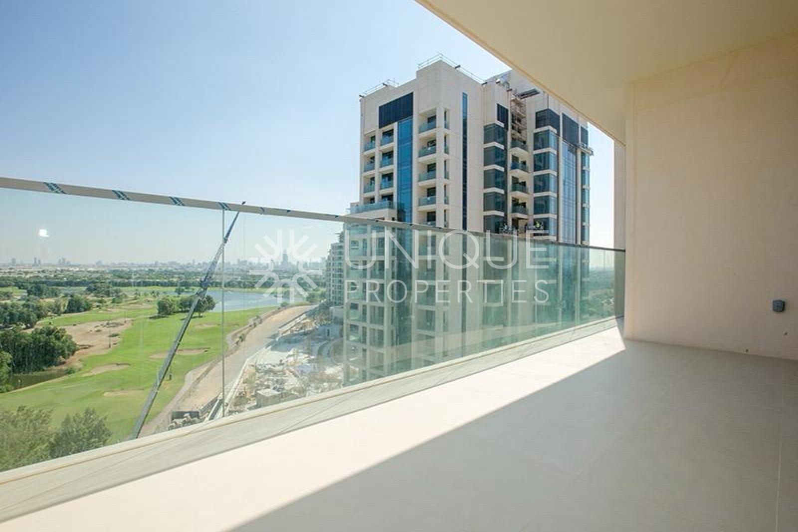 Spacious 3BR + Maids| Stunning Golf View| Vacant