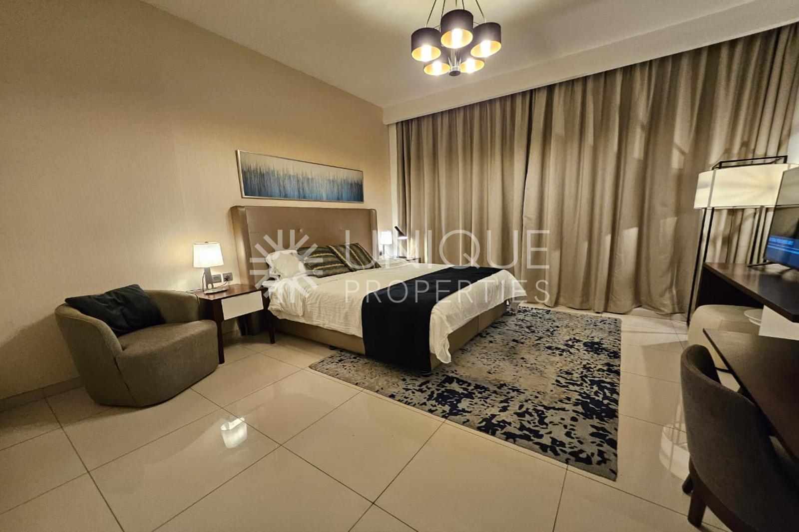 Fully furnished studio | vacant  | exclusive