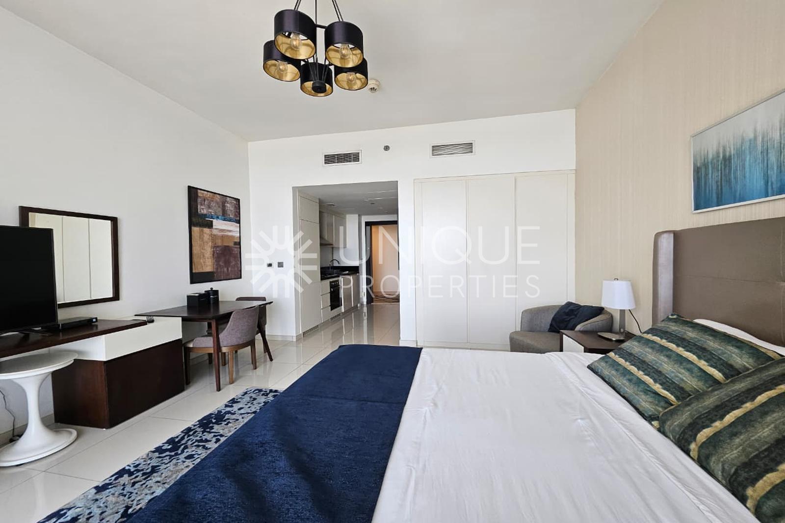 Fully furnished studio | vacant  | exclusive