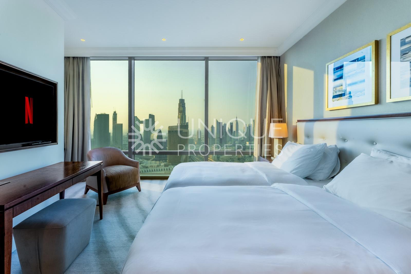 Vacant | Furnished | Burj Khalifa+Fountain Views