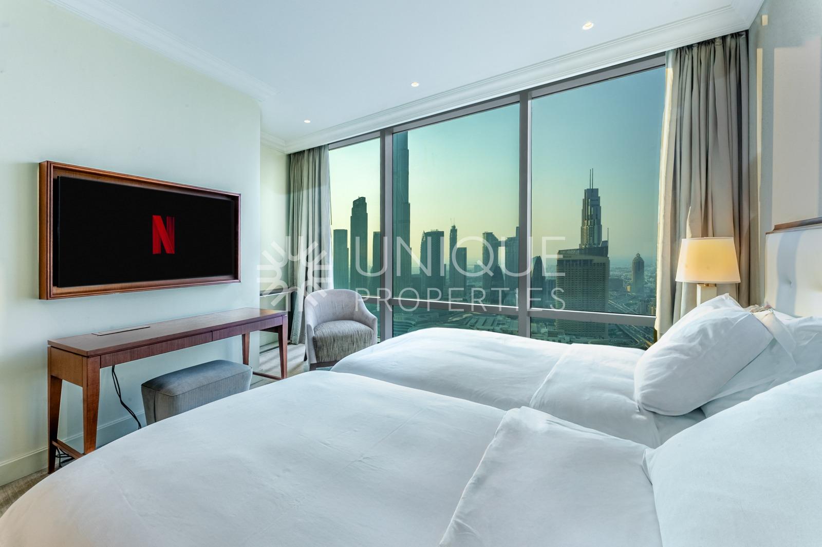 Vacant | Furnished | Burj Khalifa+Fountain Views