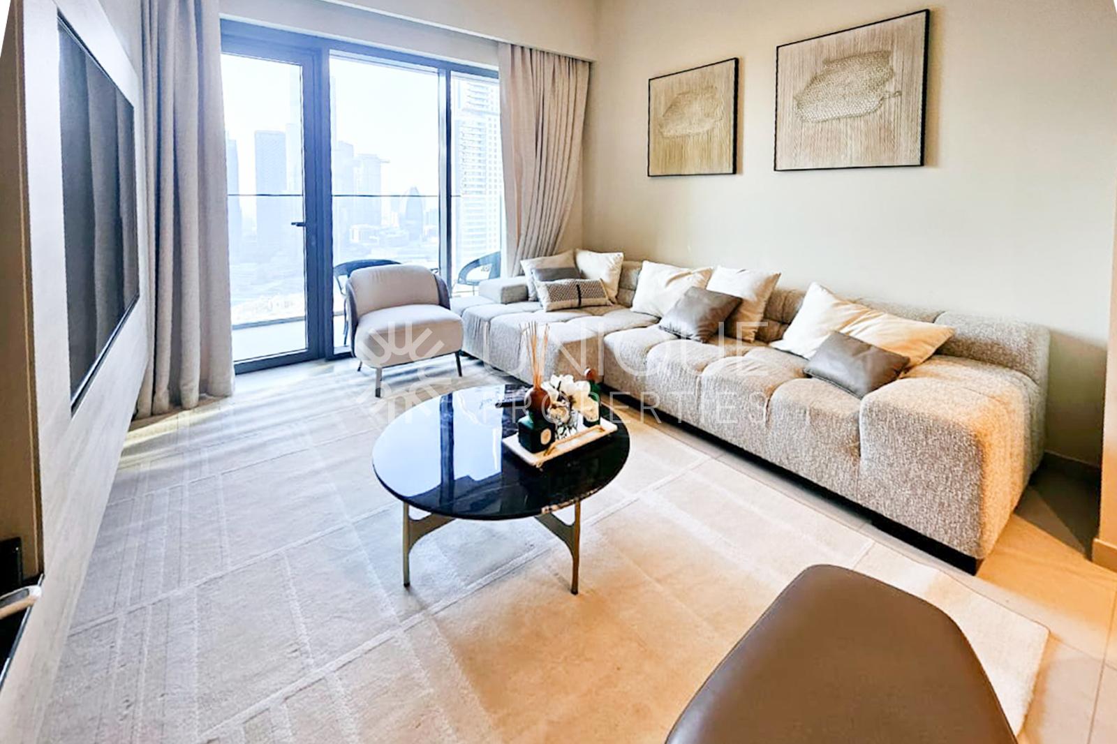 Burj Khalifa View | Fully Furnished | Vacant