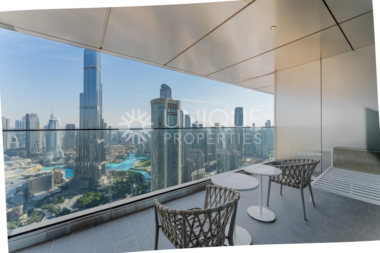 Luxury Furnished | Burj Khalifa View | High Floor