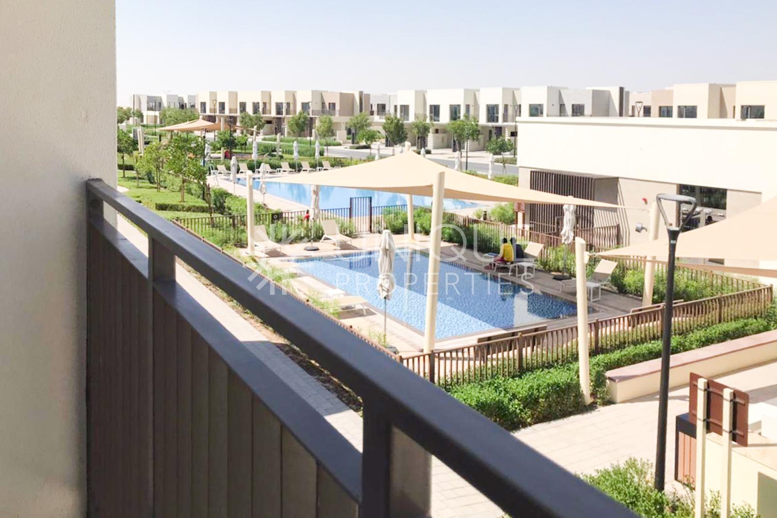 Spacious Layout | Pool View | Prime Location