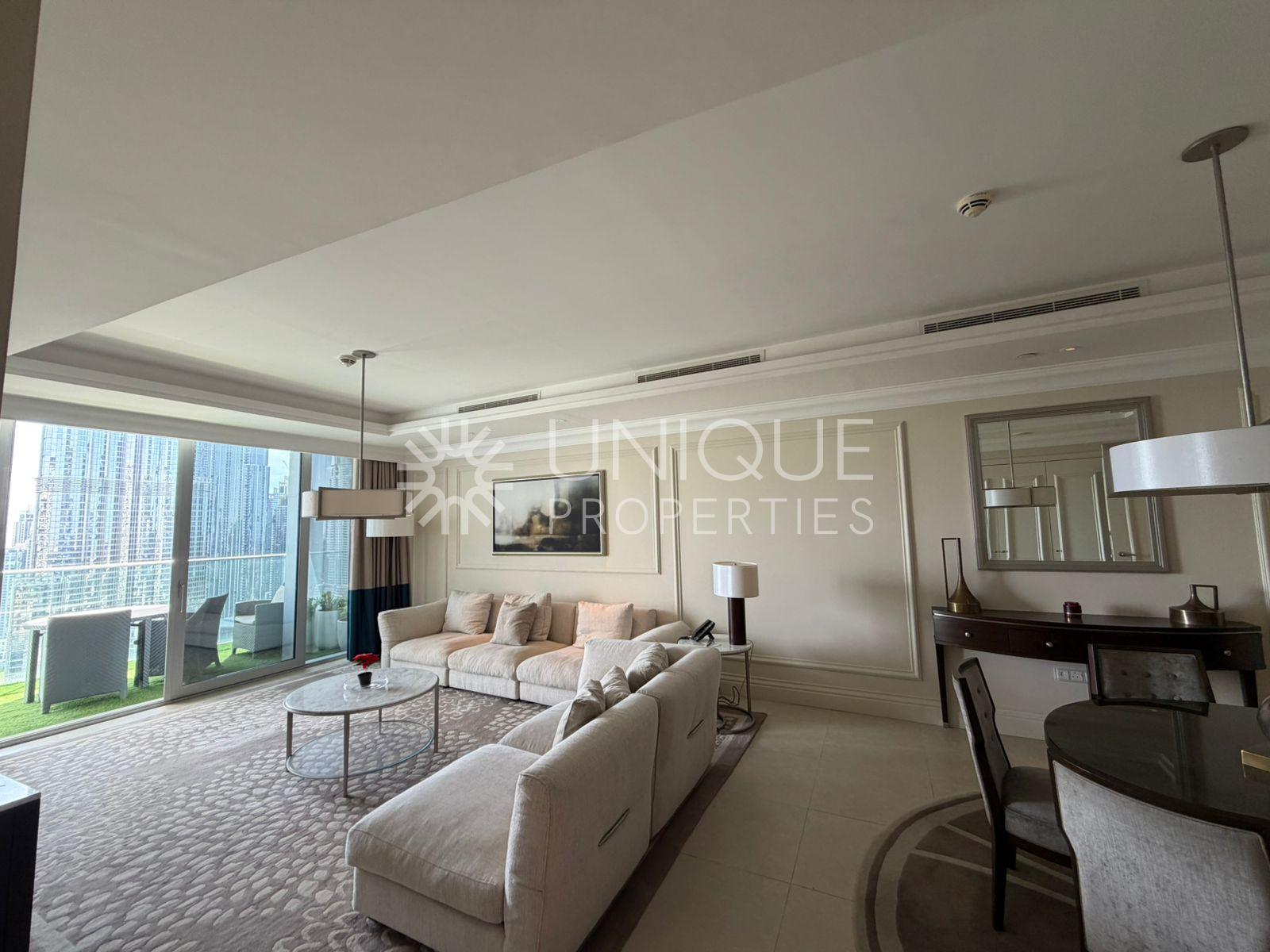 Burj Khalifa View | Fully Furnished | Vacant