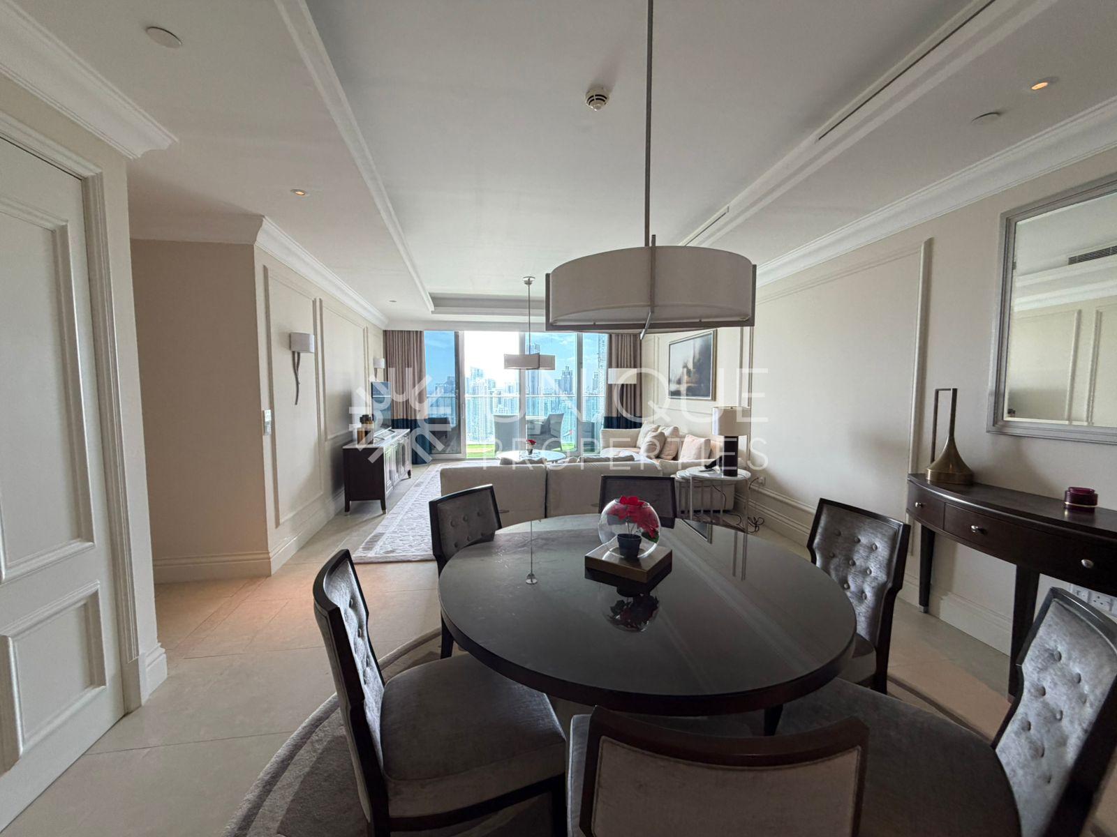 Burj Khalifa View | Fully Furnished | Vacant