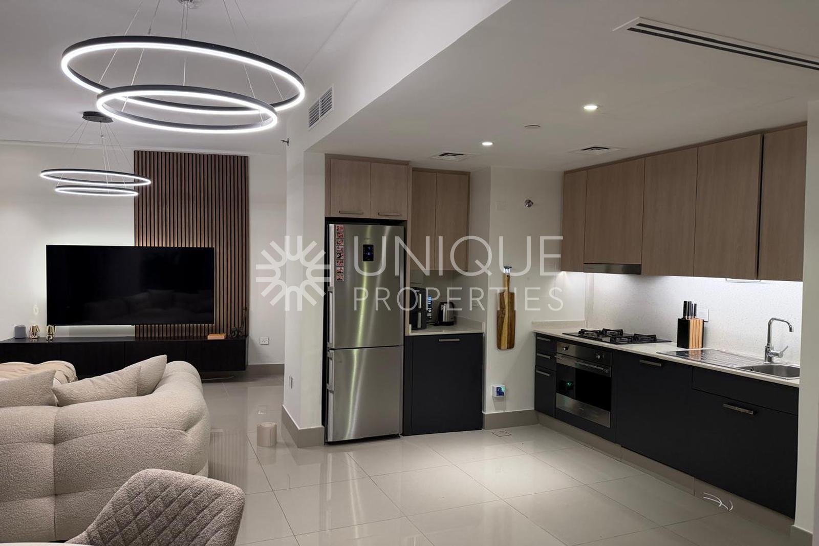 High Floor | Unfurnished | Fountain Views