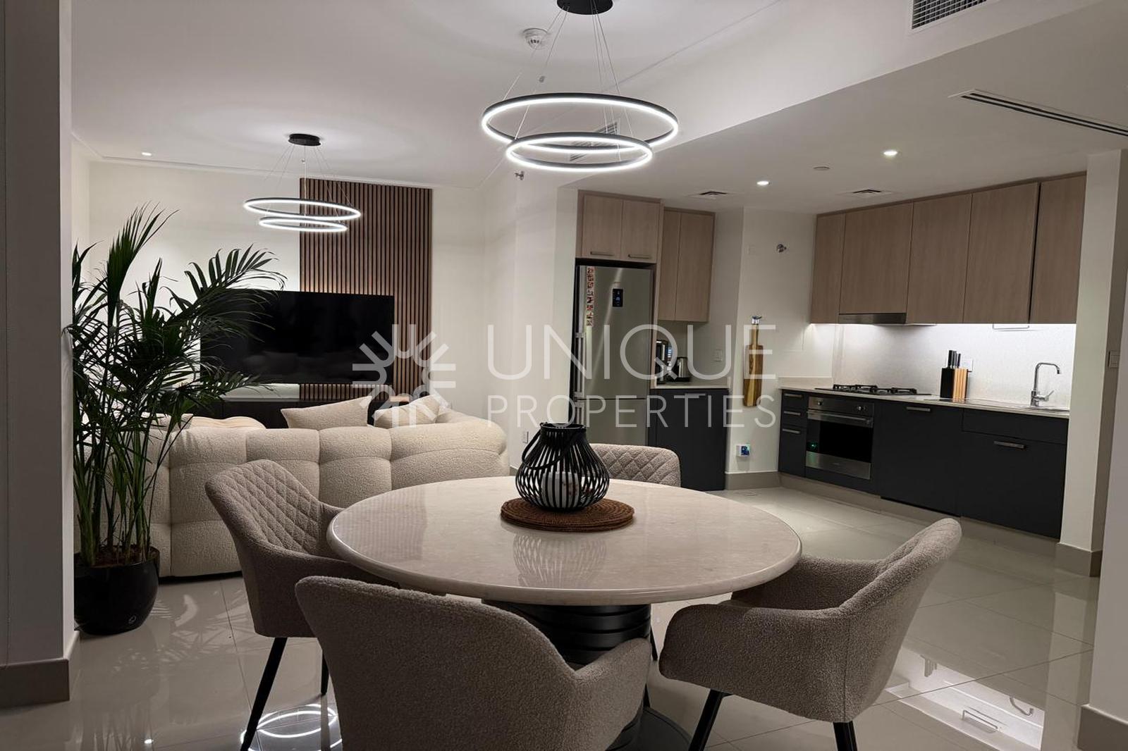 High Floor | Unfurnished | Fountain Views