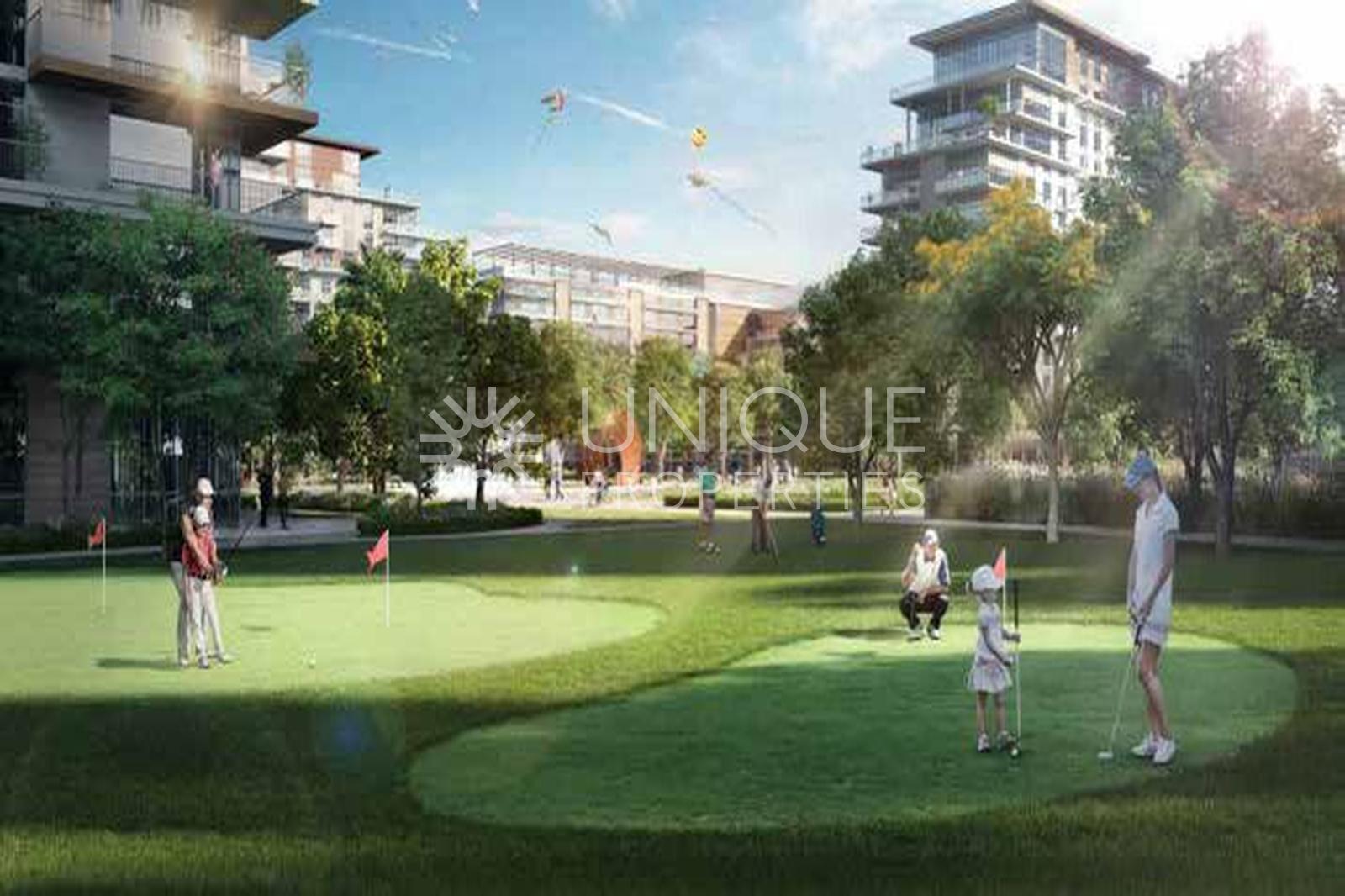 High Floor | Park & Burj View | 2 Bath