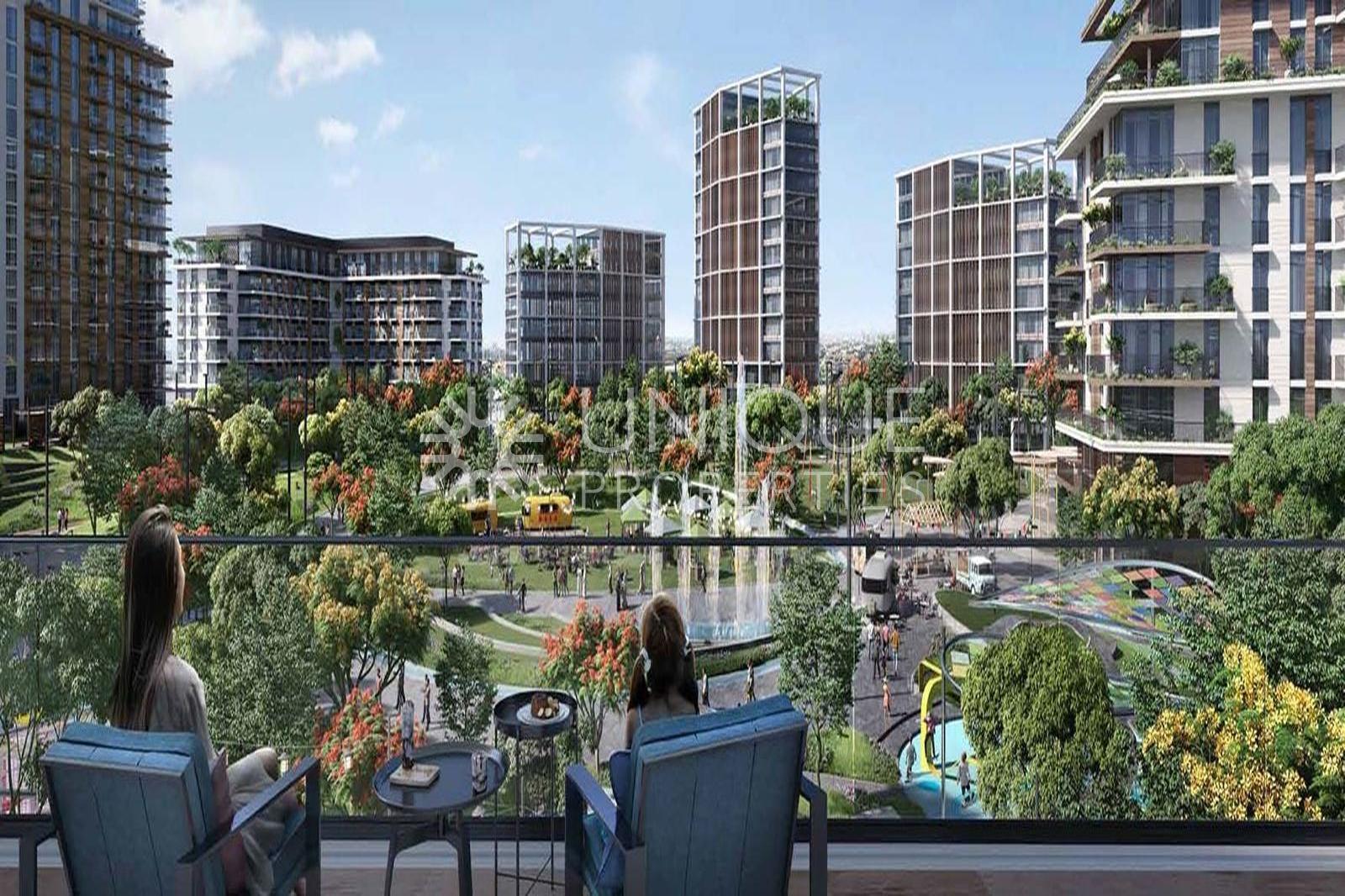High Floor | Park & Burj View | 2 Bath